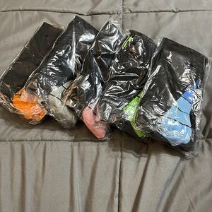 New 5-Pair Compression Knee Highs Multiple Colors - SZ XL